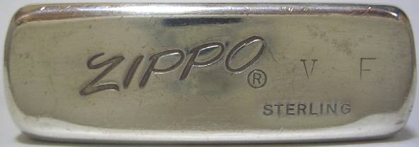 ZIPPO スターリングシルバー 1985年～89年イタリック刻印