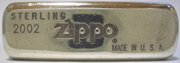 STERLING 2005'Zippo 銀製　未使用品　値下げ