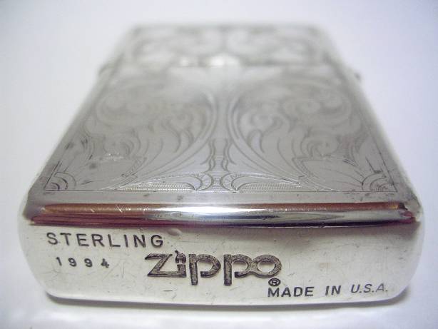 STERLING 2005'Zippo 銀製　未使用品　値下げ